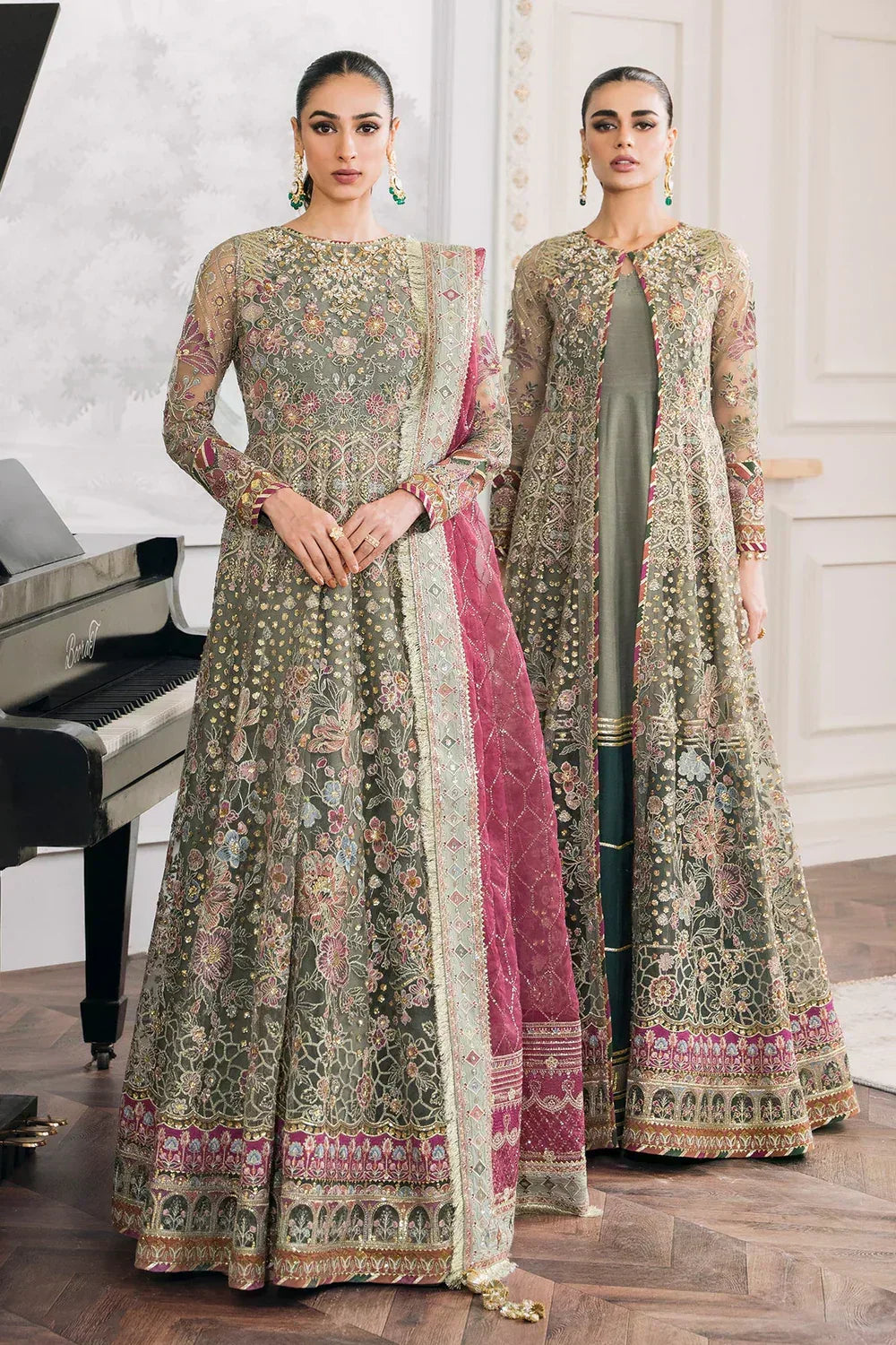 Baroque | Chantelle Embroidered Collection 2024 | CH12-02 - Aqsa Fabrics