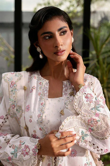 Afrozeh | La Fuschia 25 | Rue - Aqsa Fabrics