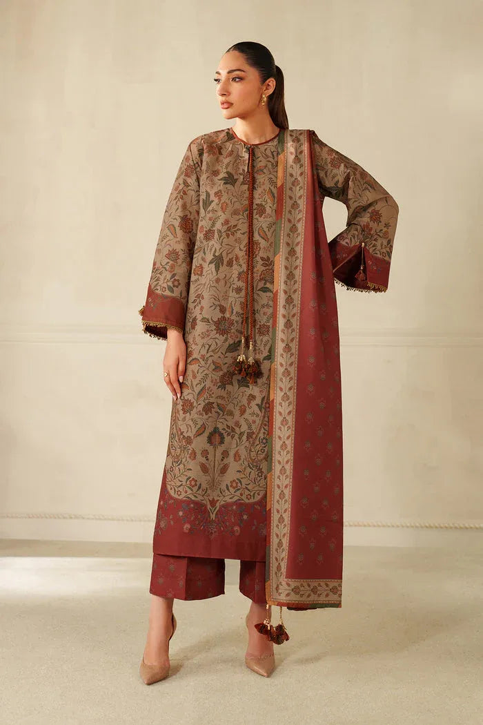 Baroque | Luxury Pret 25 | UF-4345 - Aqsa Fabrics
