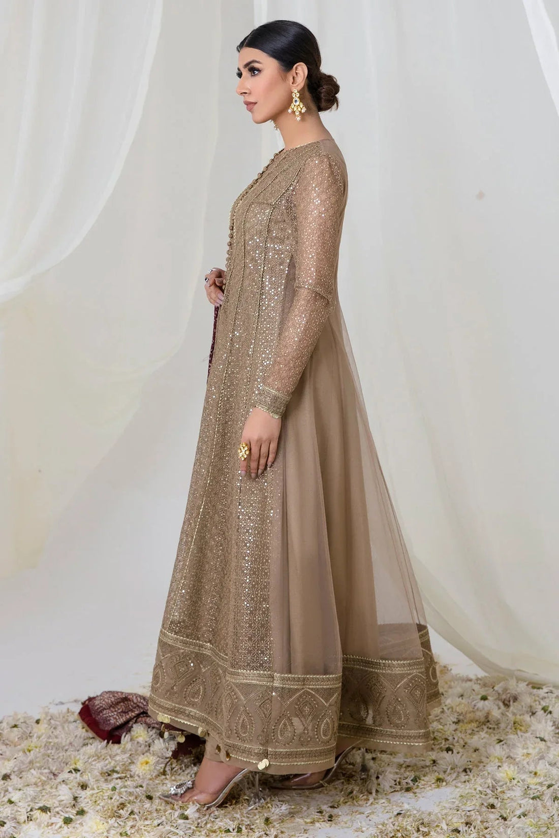 Jazmin | Embroidered Collection | HAZEL HYPE - Aqsa Fabrics
