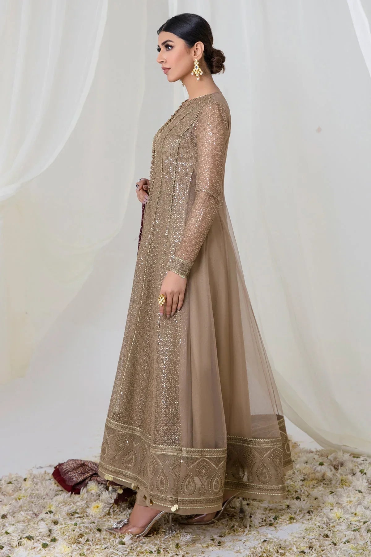 Jazmin | Embroidered Collection | HAZEL HYPE - Aqsa Fabrics