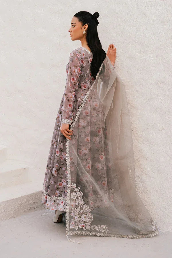 Baroque | Luxury Pret 25 | EMBROIDERED CHIFFON PR-1090 - Aqsa Fabrics