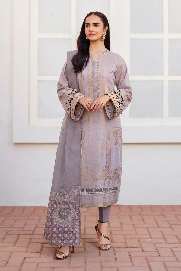 Baroque | Luxury Pret 24 | LAWN UF-643 - Aqsa Fabrics