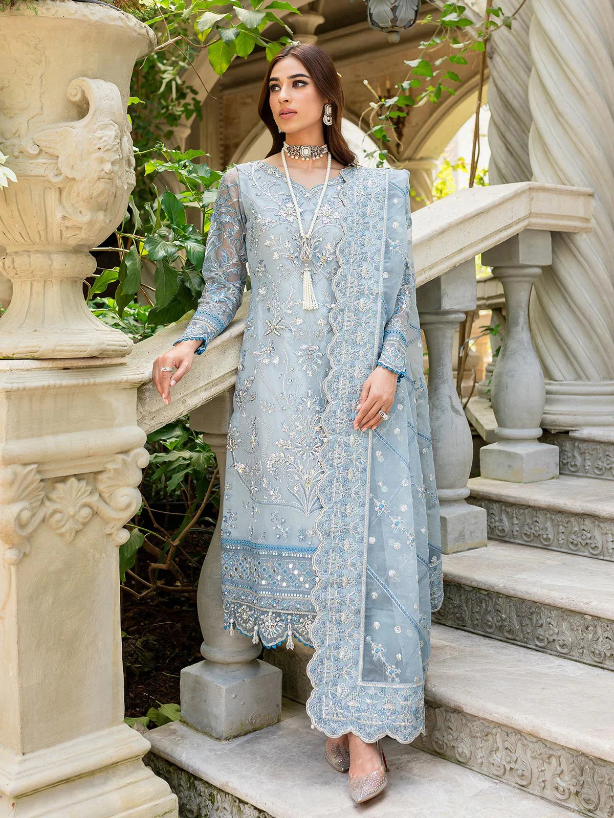 Gulaal | Luxury Pret | ESTIRAH GL-LP-V1-02 - Aqsa Fabrics
