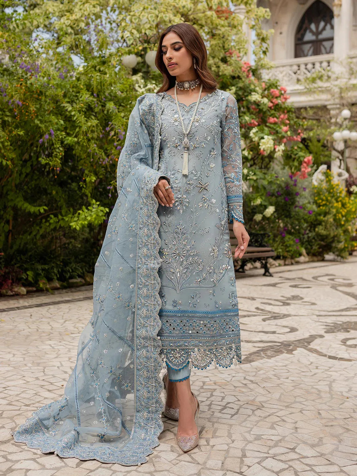 Gulaal | Luxury Pret | ESTIRAH GL-LP-V1-02 - Aqsa Fabrics