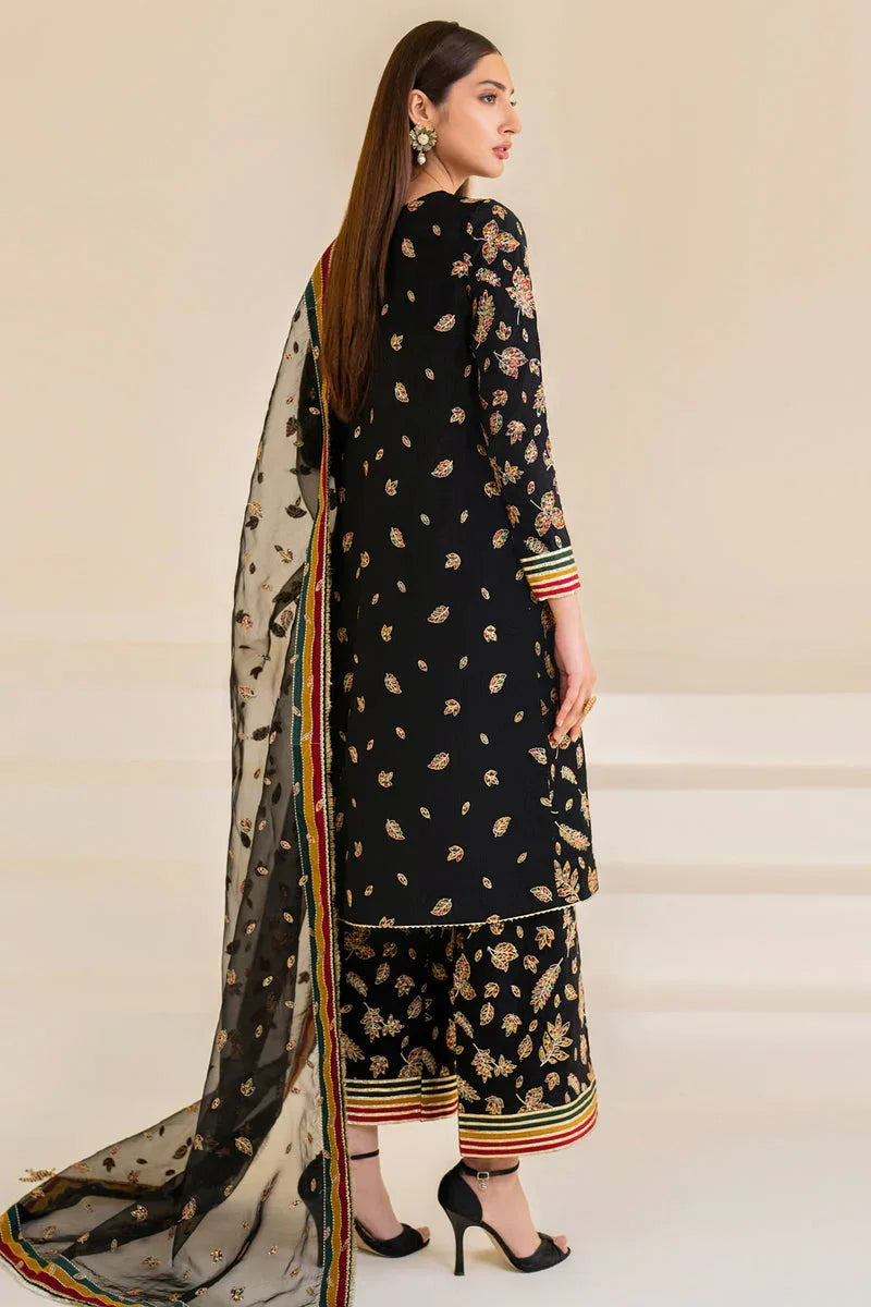 Jazmin | Formals Collection | Raw Silk UR-7023 - Aqsa Fabrics