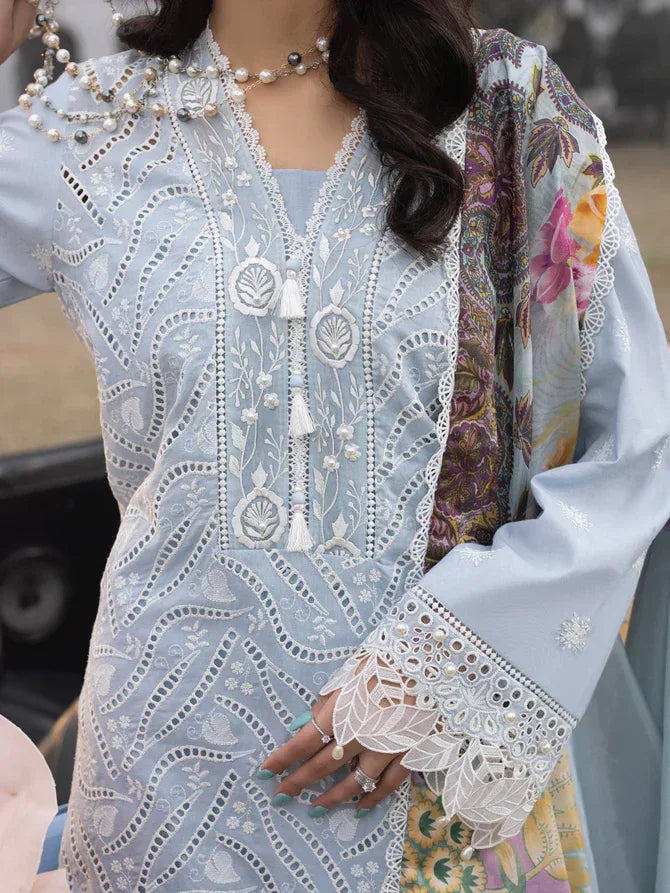 Faiza Faisal | Maya Luxury Lawn | Anja - Aqsa Fabrics