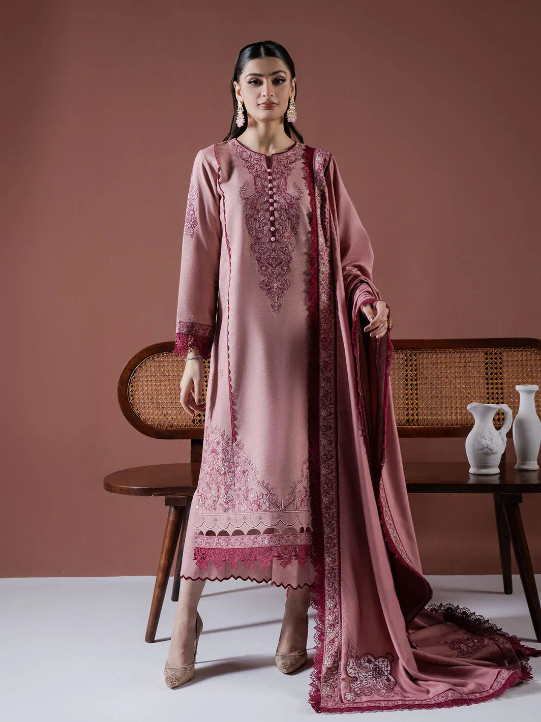 Faiza Faisal | Winter Edit 2024 | LEENA - Aqsa Fabrics