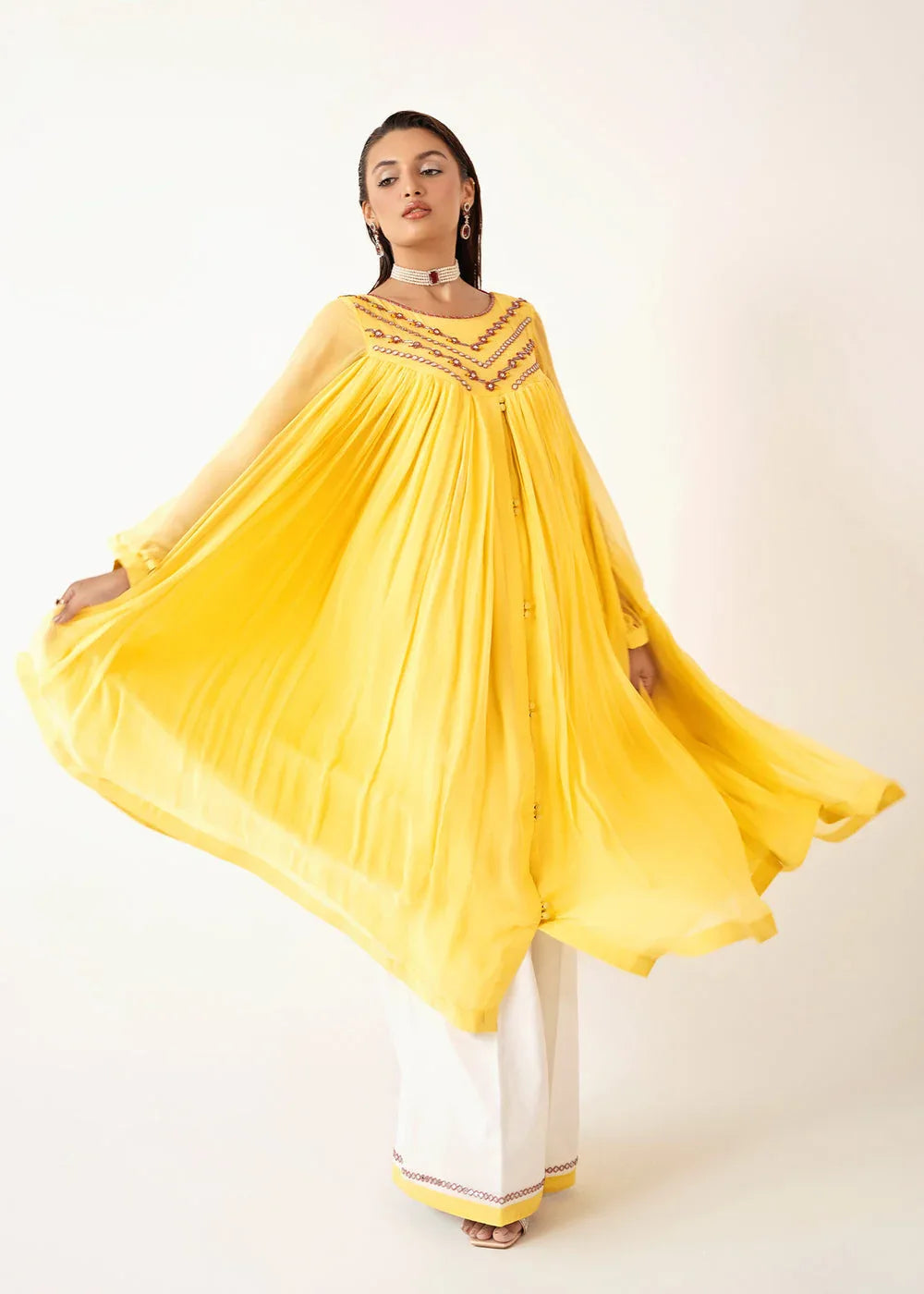Dastoor | Euphoria Luxury Pret 24 | Flora - Aqsa Fabrics