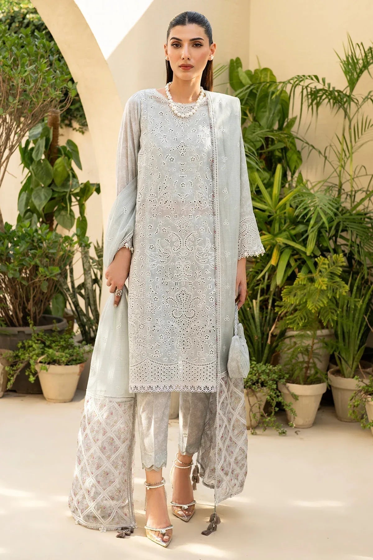 Jazmin | Irish Lawn SS 24 | D2 - Aqsa Fabrics