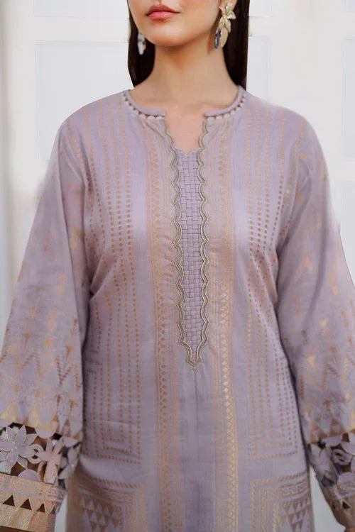 Baroque | Luxury Pret 24 | LAWN UF-643 - Aqsa Fabrics