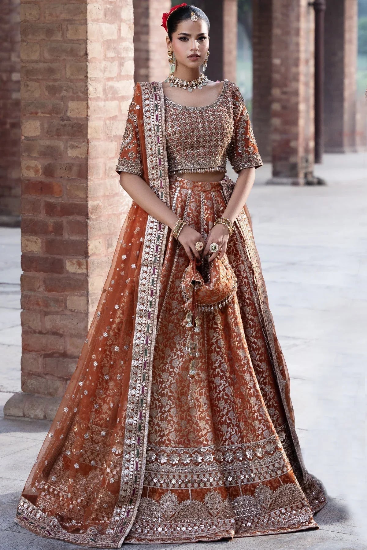 Mina Kashif | Virsa Wedding Formals | Jiya - Aqsa Fabrics