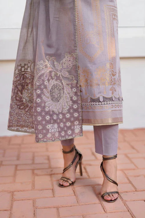 Baroque | Luxury Pret 24 | LAWN UF-643 - Aqsa Fabrics
