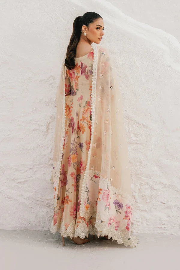 Baroque | Luxury Pret 25 | EMBROIDERED COTTON PATTI PR-1091 - Aqsa Fabrics