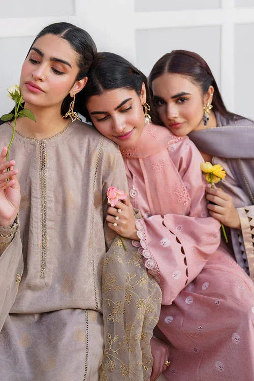Baroque | Luxury Pret 24 | LAWN UF-642 - Aqsa Fabrics