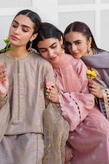 Baroque | Luxury Pret 24 | LAWN UF-643 - Aqsa Fabrics