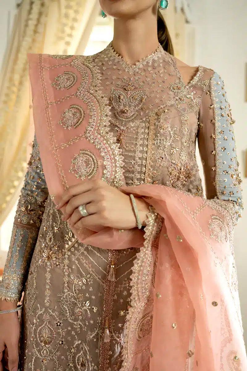 Qalamkar | Dilnaz Wedding Formals | DN-08 INAYAA - Aqsa Fabrics
