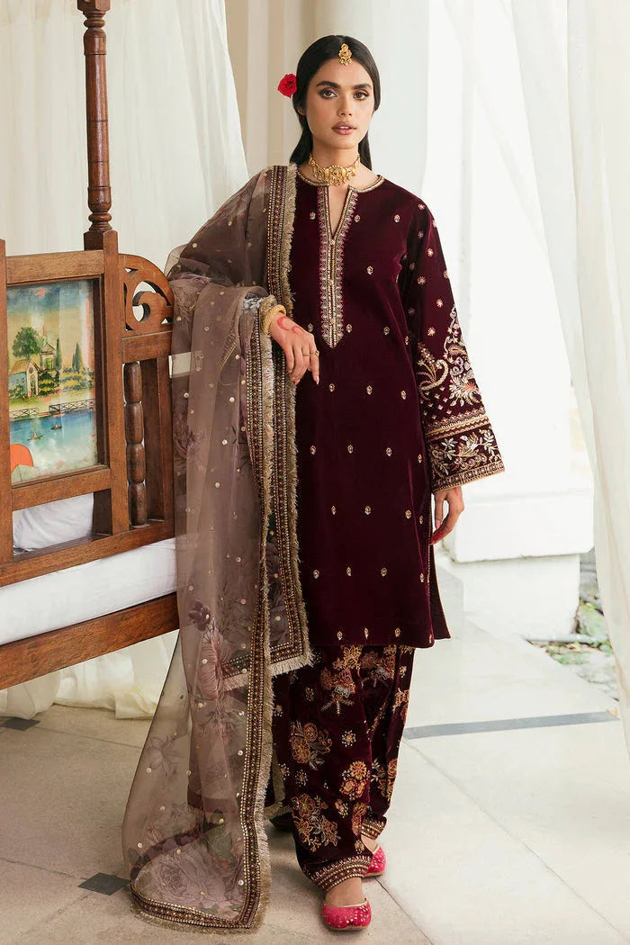 Baroque | Velvet 25 | UF-250 - Aqsa Fabrics