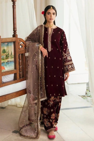 Baroque | Velvet 25 | UF-250 - Aqsa Fabrics