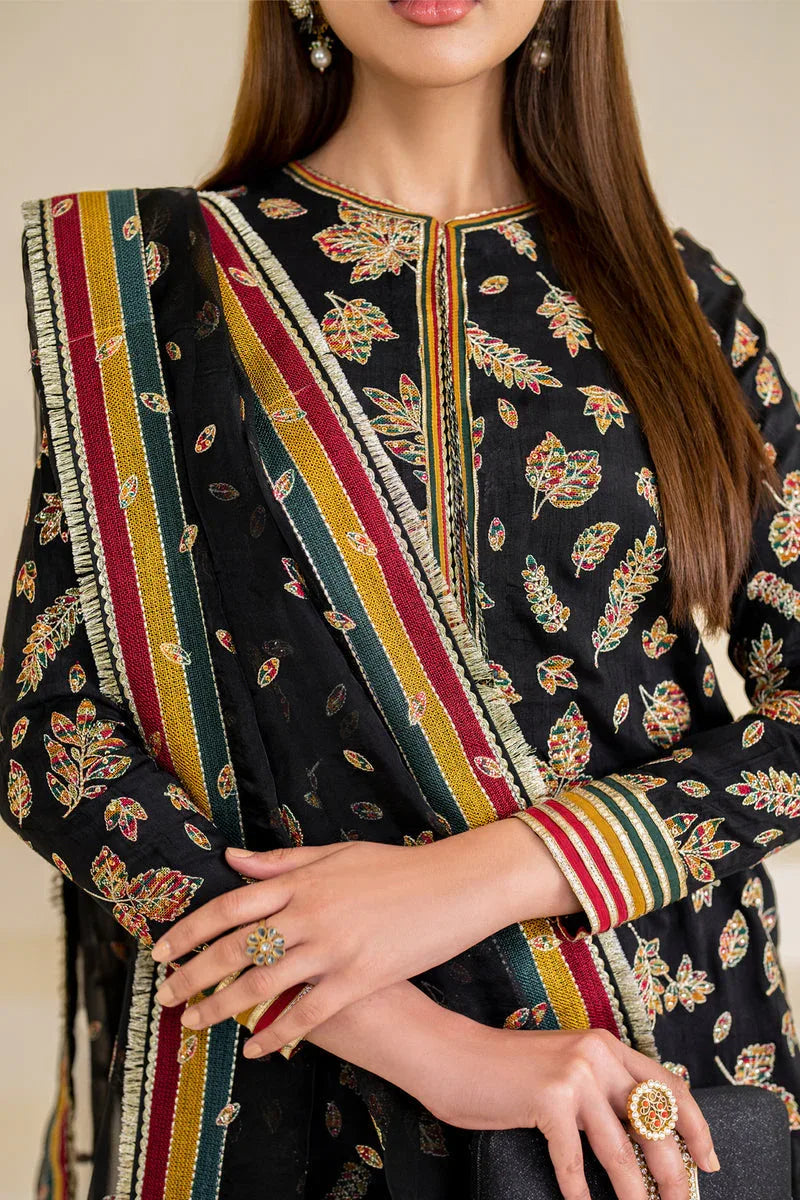 Jazmin | Formals Collection | Raw Silk UR-7023 - Aqsa Fabrics