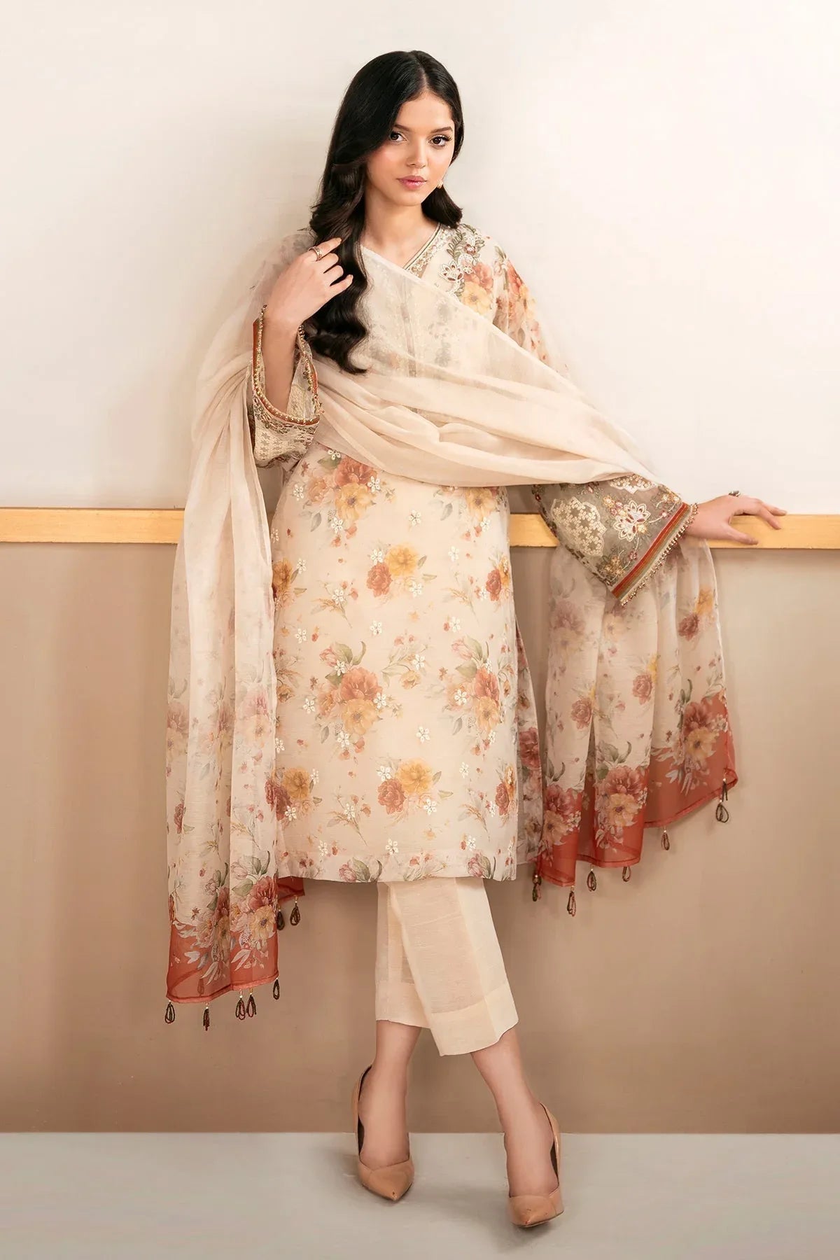 Baroque | Formal Collection |  SF-4034 - Aqsa Fabrics