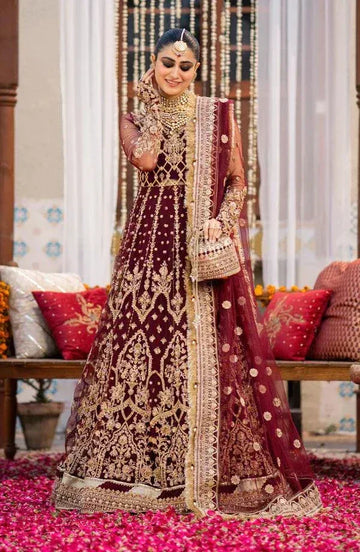 Eleshia | Zarin Wedding Formals 23 | Avyanna - Aqsa Fabrics