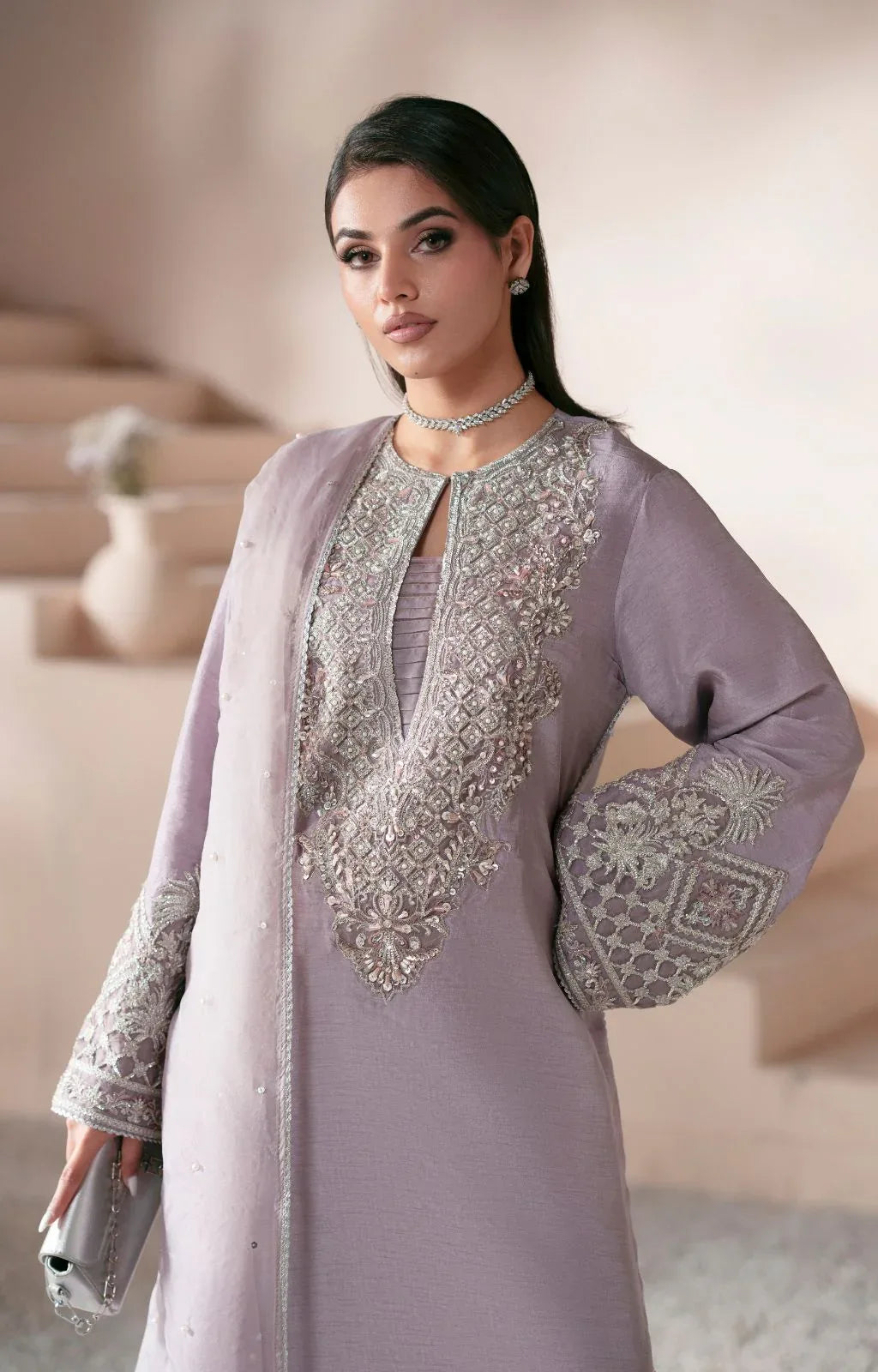 Ajr Couture | Symphony Luxe Festive 25 | Celestia - Aqsa Fabrics