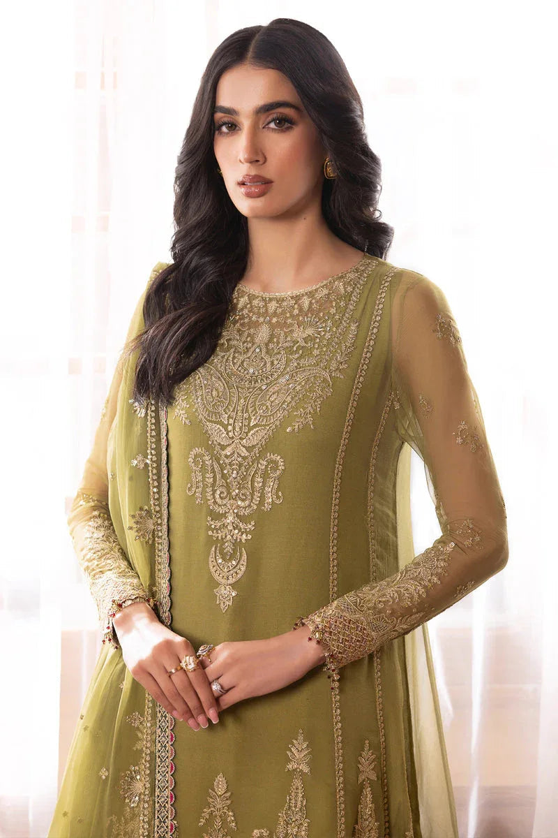 Jazmin | Formals Collection | CHIFFON UC-3041 - Aqsa Fabrics