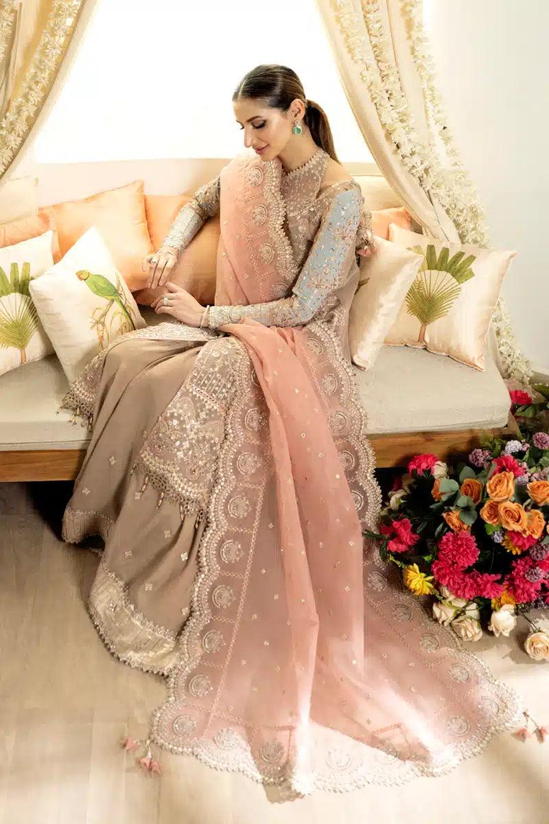 Qalamkar | Dilnaz Wedding Formals | DN-08 INAYAA - Aqsa Fabrics