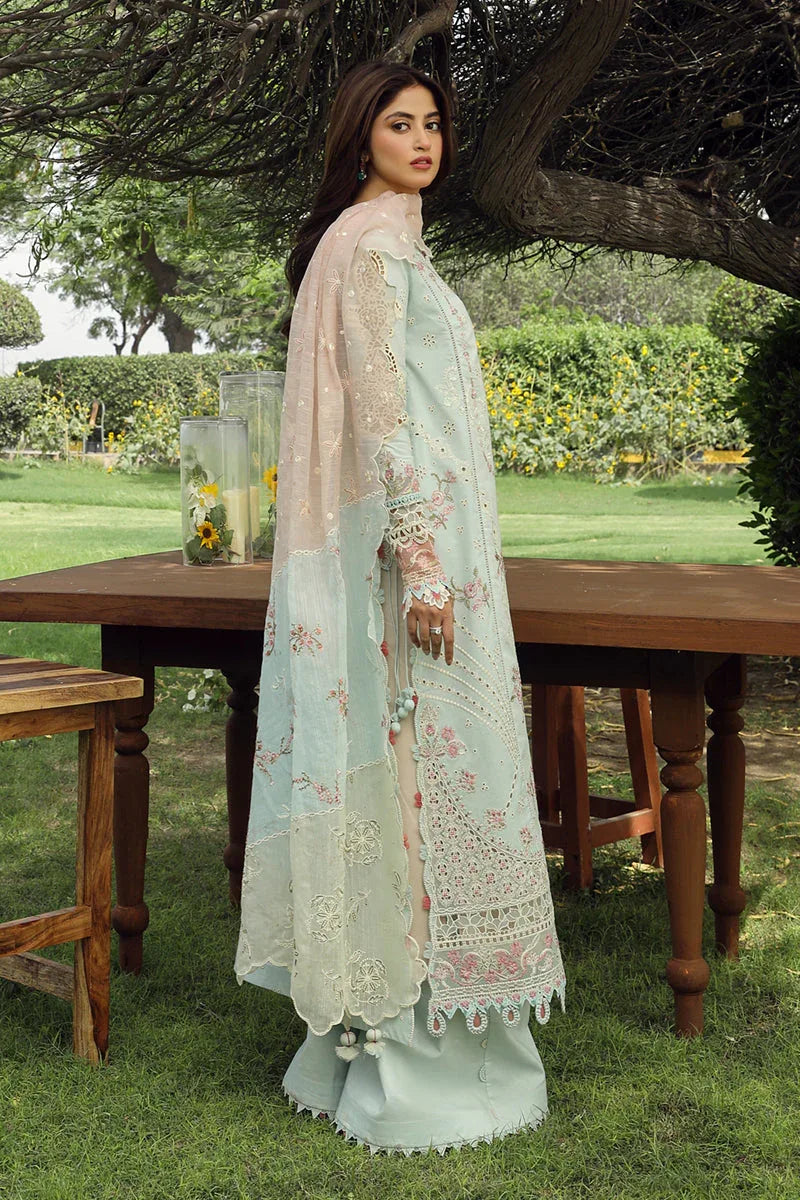 Qalamkar | Festive Lawn 2024 | PS-01 ALIZAY - Aqsa Fabrics