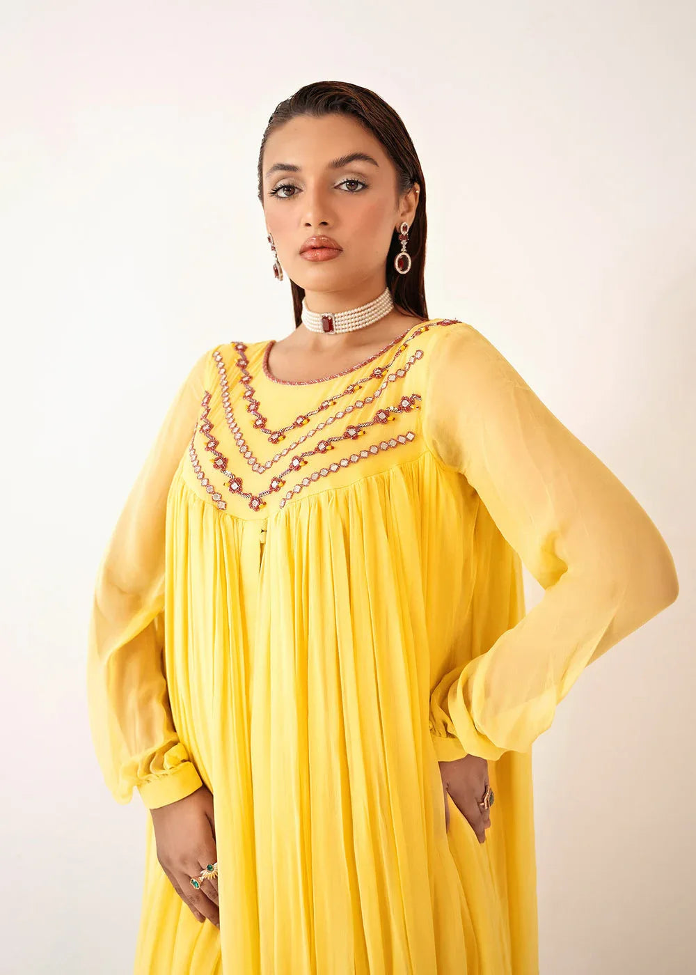 Dastoor | Euphoria Luxury Pret 24 | Flora - Aqsa Fabrics