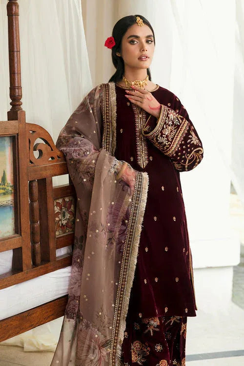 Baroque | Velvet 25 | UF-250 - Aqsa Fabrics