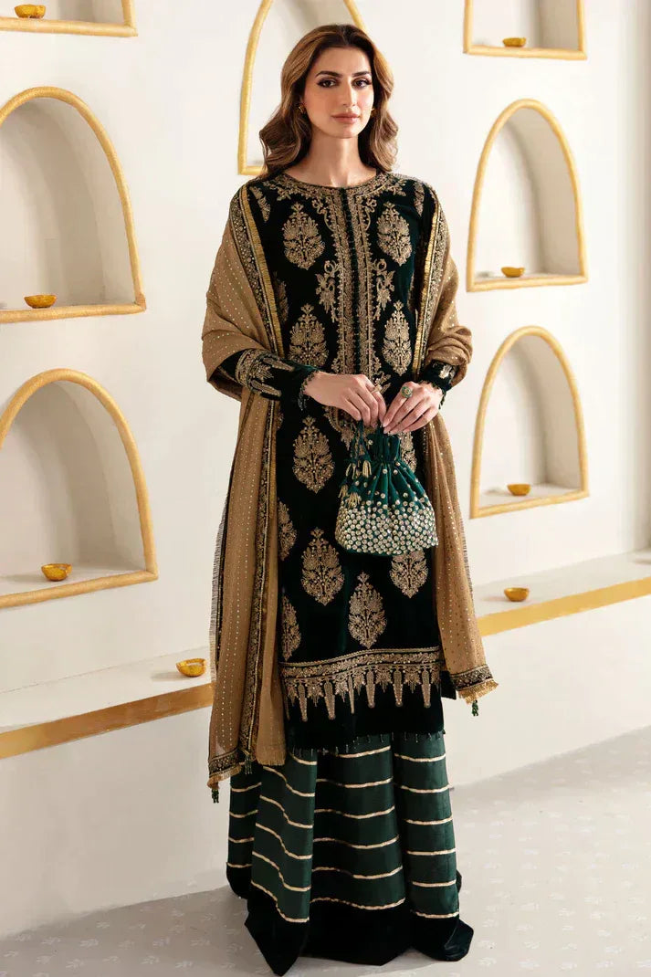 Jazmin | Velvet 23 | VF-2009 - Aqsa Fabrics