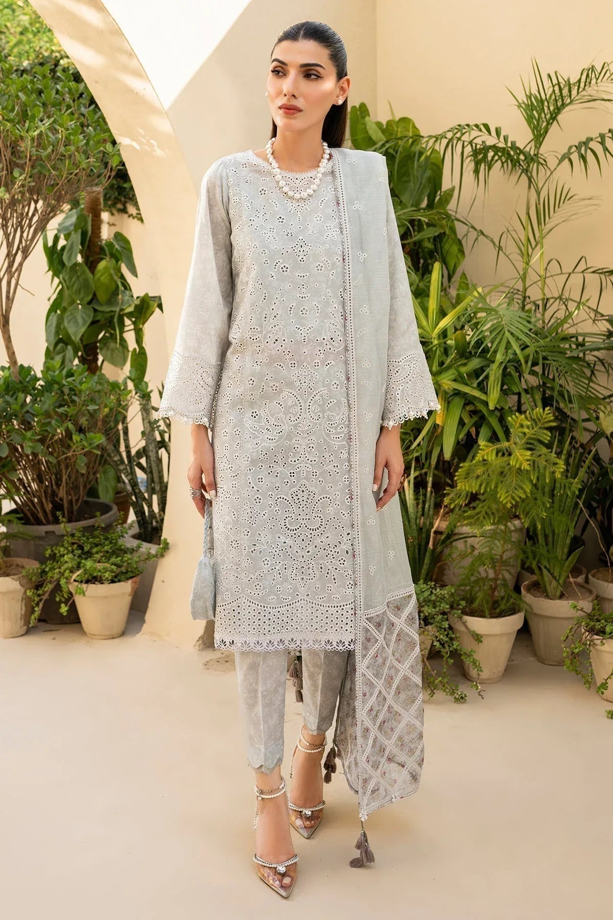 Jazmin | Irish Lawn SS 24 | D2 - Aqsa Fabrics
