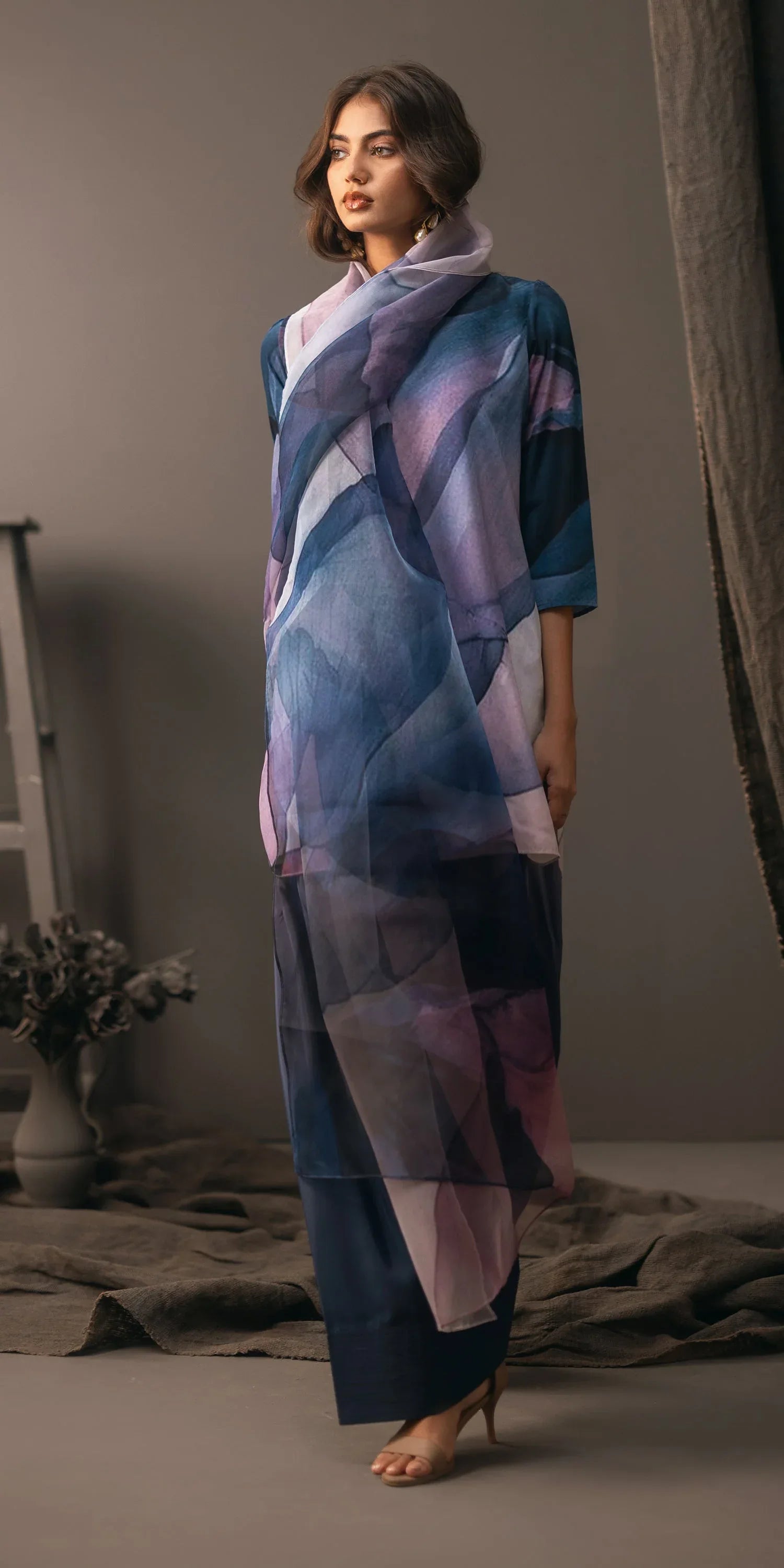 Erum Khan | Beyond Basic | URBAN BLOSSOM - Aqsa Fabrics