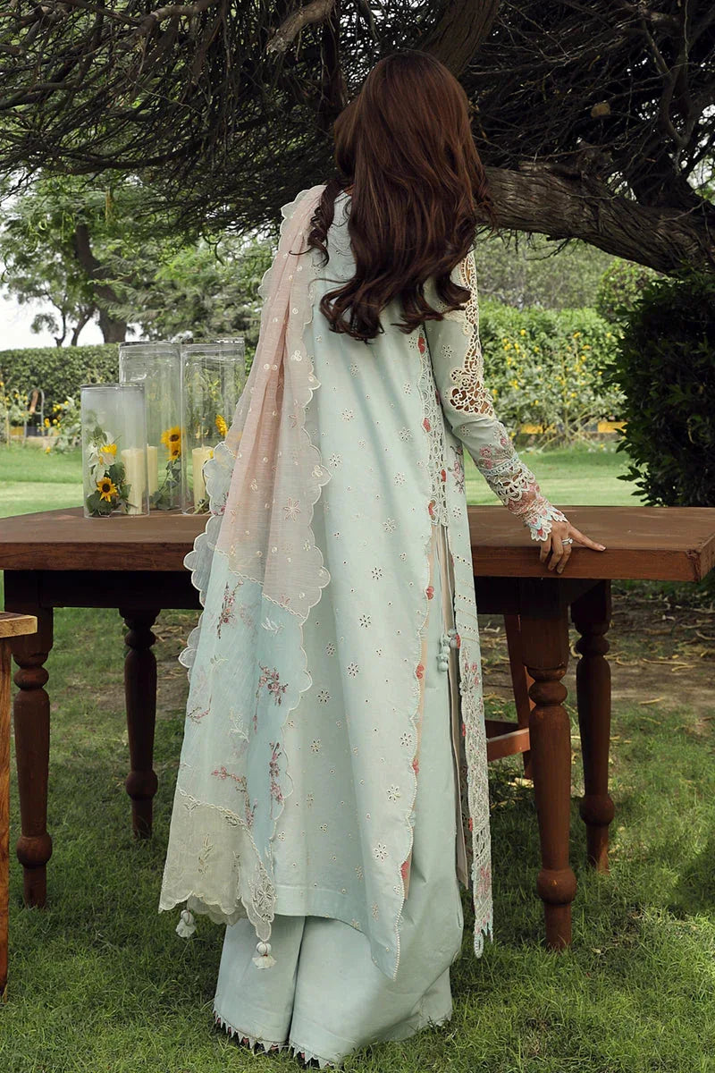 Qalamkar | Festive Lawn 2024 | PS-01 ALIZAY - Aqsa Fabrics