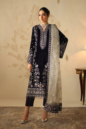 Baroque | Velvet 25 | UF-4321 - Aqsa Fabrics