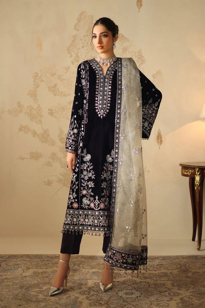 Baroque | Velvet 25 | UF-4321 - Aqsa Fabrics