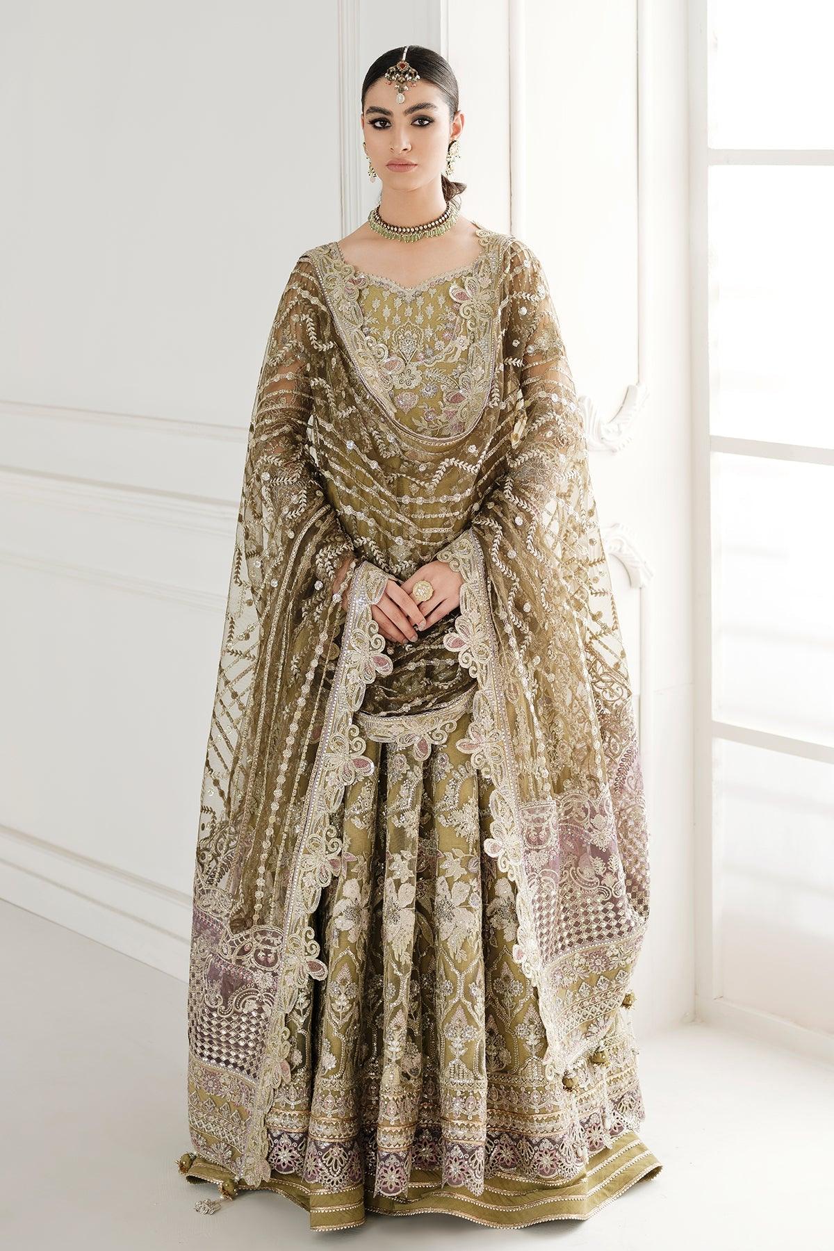 EMBROIDERED NET CH10-02 STITCHED