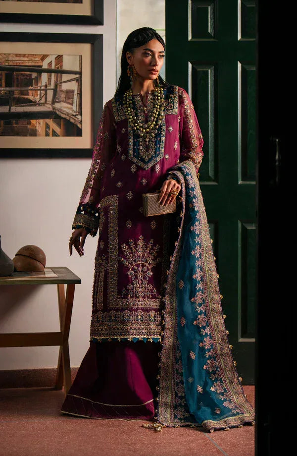 Eleshia | Khatoon Wedding Formals | Sahiba - Aqsa Fabrics