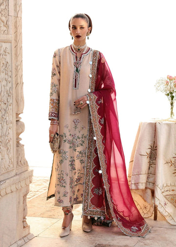 Hussain Rehar | Luxury Pret AW 25 | Florielle - Aqsa Fabrics
