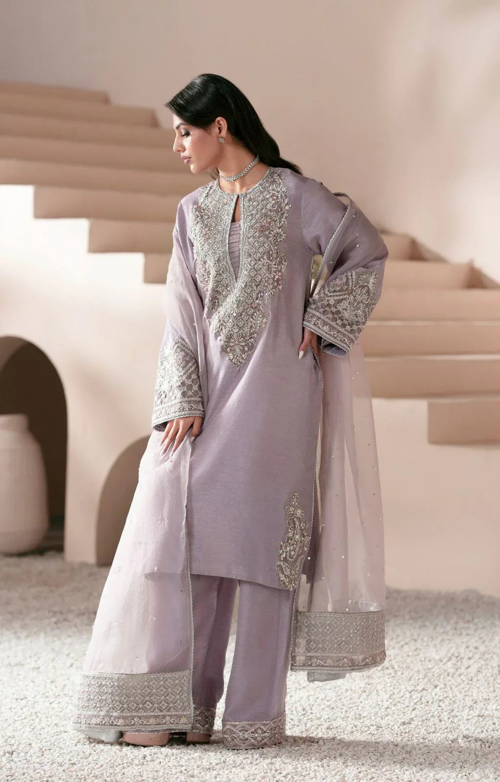 Ajr Couture | Symphony Luxe Festive 25 | Celestia - Aqsa Fabrics