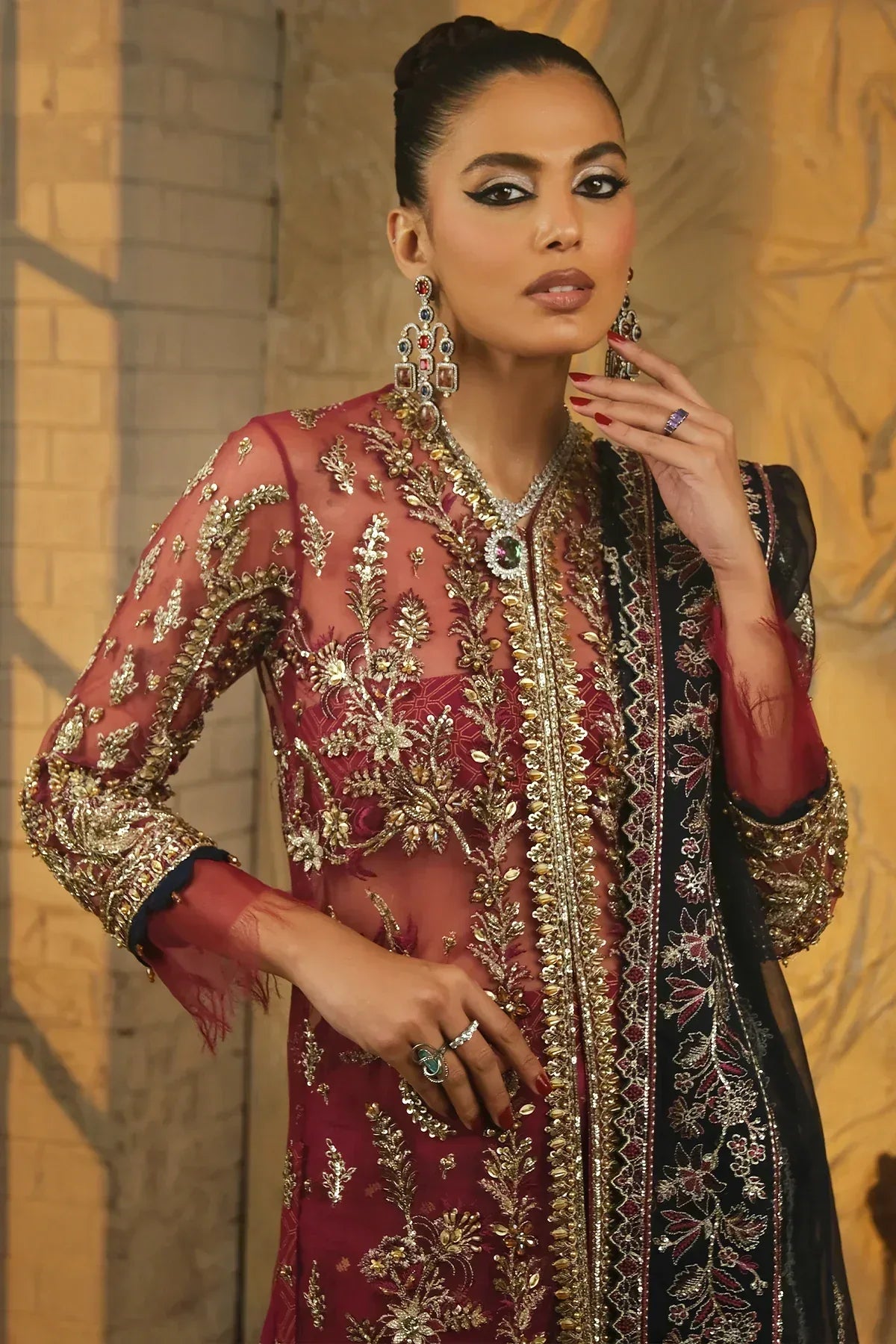 Mina Kashif | Kahani Luxury Formals 23 | Janiya - Aqsa Fabrics