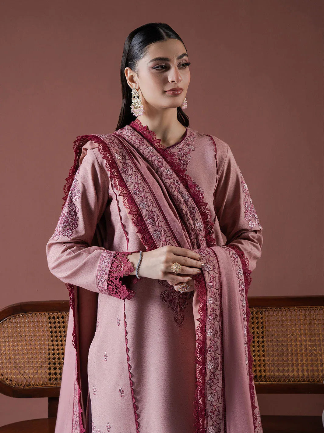Faiza Faisal | Winter Edit 2024 | LEENA - Aqsa Fabrics