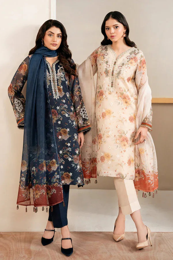 Baroque | Formal Collection | UF-4035 - Aqsa Fabrics