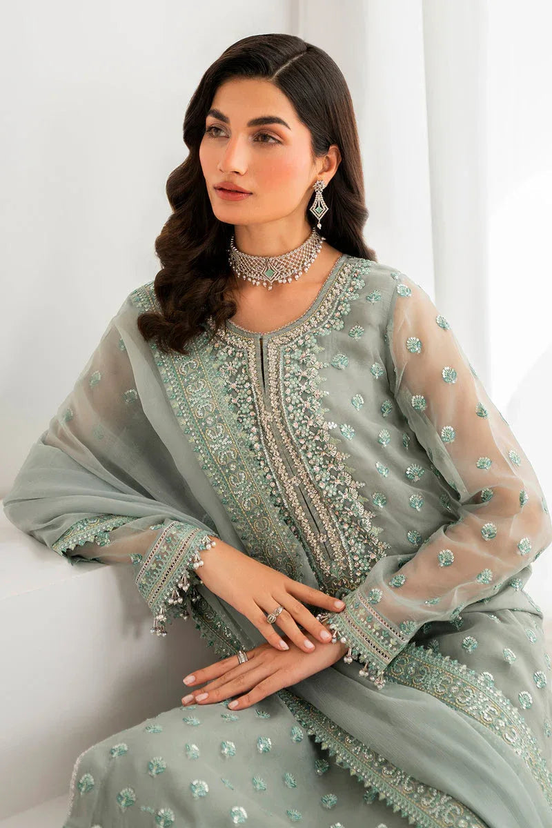 Baroque | Formal Collection | CHIFFON UF-692 - Aqsa Fabrics