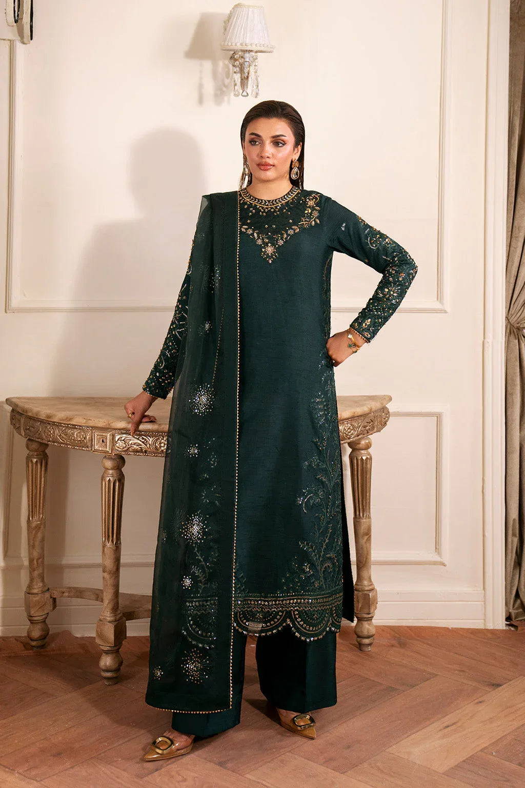 Neeshay | Luxe Pret | Emerelle - Aqsa Fabrics