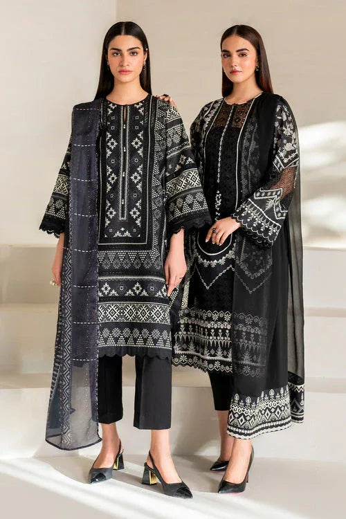 Baroque | Luxury Pret 24 | LAWN UF-671 - Aqsa Fabrics