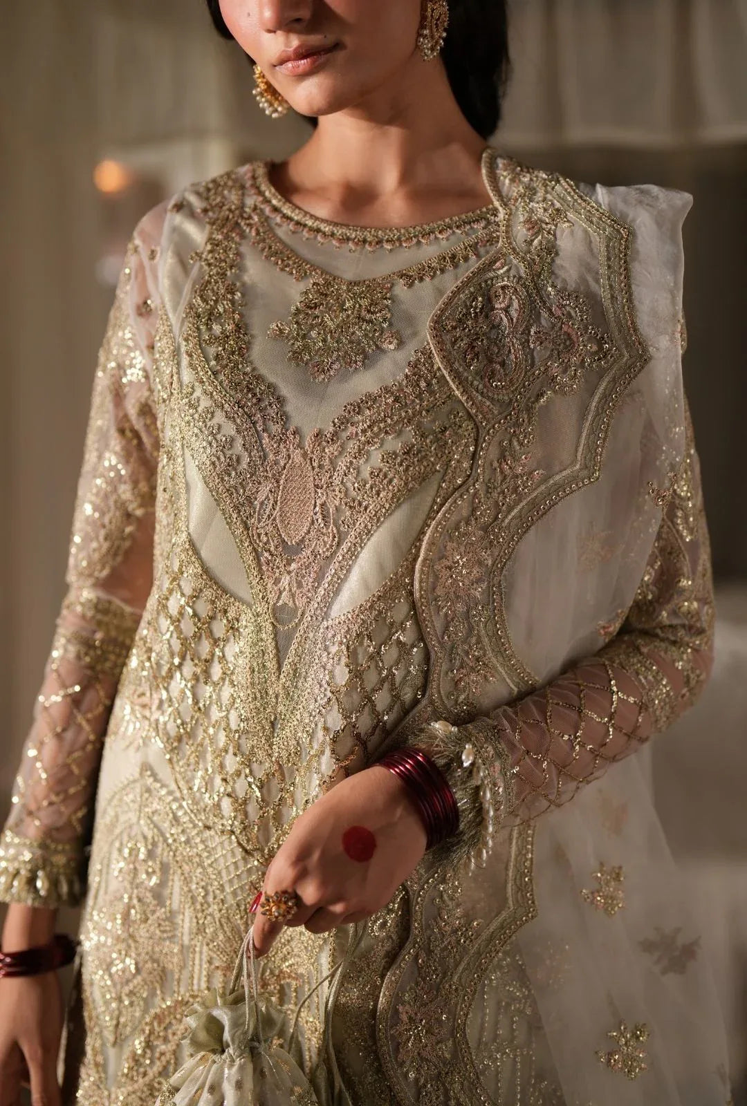 Ajr Couture | Dastan e Ishq | Naghma - Aqsa Fabrics