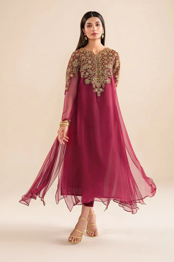 Baroque | Luxury Pret 24 | CHIFFON PR-916 - Aqsa Fabrics